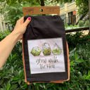  Grow With The Flow Kitchen Towel Set | Cotton Plant Design Tea Dish Cloth | 28" x 28" | Gift for Her