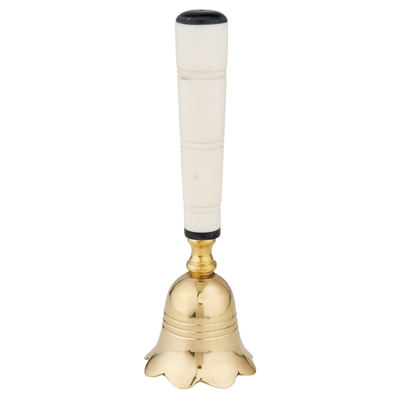Hand Bell | Actual Ringing Bell | Classic Vintage Desk Decor | Gift for Her