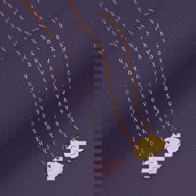 Happy Cloud Minimalist Necklace in Silver or Gold