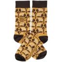  Have A Nice Fucking Day Socks | Floral Pattern