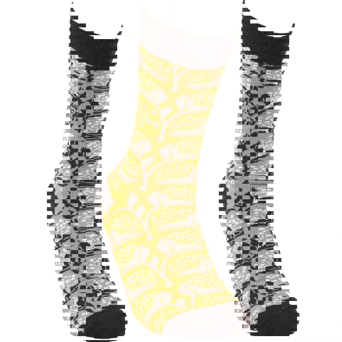 Have A Nice Fucking Day Socks | Floral Pattern
