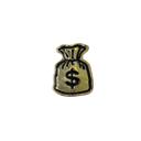  Hey There, Moneybags Gold Pin Brooch