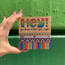  Hey You Know I Love You Right Block Sign | Multicolor Woodburned Decor | 4" x 4" | Gift for Her