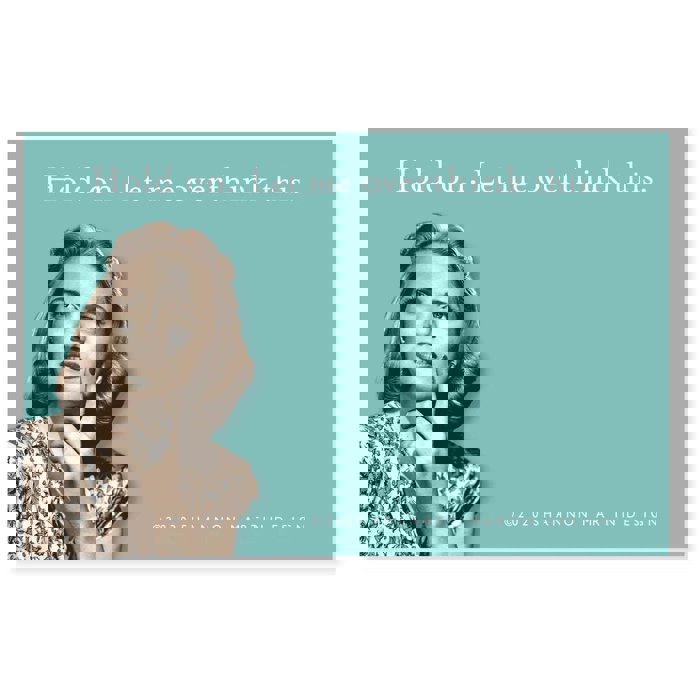 Funny Retro Ladies Sticky Notes | Stocking Stuffer Cute Quotes Gift for Her