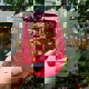  Holiday Spirits Stemless Wine Glass in Pink Ombre | 20oz