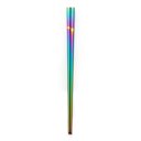  Holographic Rainbow Chopsticks in Stainless Steel | Food Sticks Kitchen Utensils