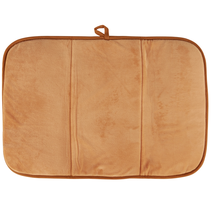 Holy Shiitake Ultra-absorbent Drying Mat | Vintage Art of Wild Mushrooms Dish Drainer Pad | 21" x 14"
