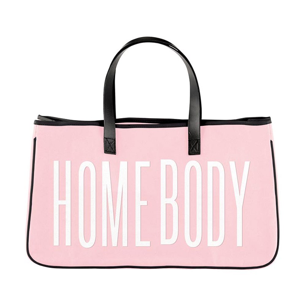 Homebody Large Rectangular Tote Bag | Genuine Leather Handles