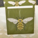  Honey Bee Shopping Tote Bag | Extra Large Market Eco Bag | 19.50" x 17.50" x 7"