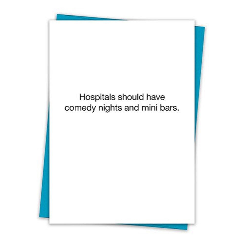 6 Pack Greeting Cards Cute and Funny Sayings Minimalist White Cards with Envelopes Blank Inside