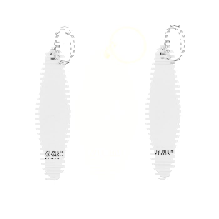 Hydrate Before You Diedrate 💧 Motel Style Keychain