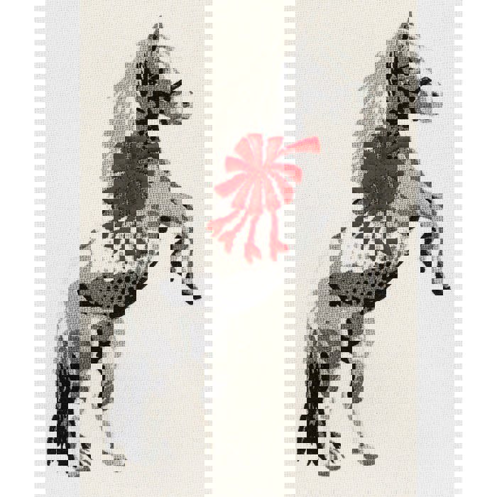 I Didn’t Ask For Much Just A Pony Dish Cloth Towel | Novelty Silly Tea Towels | Cute Kitchen Hand Towel | Christmas, Holidays | 18" x 26"