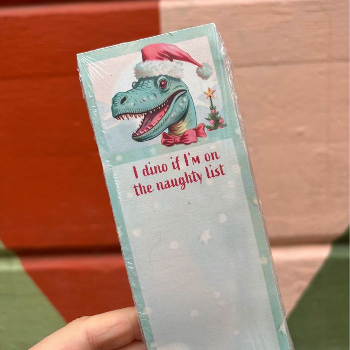 Christmas Fridge Notepads with Magnet Backs | Stocking Stuffer Holiday Memo Pads