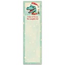I Dino If I’m On The Naughty List  Christmas Fridge Notepads with Magnet Backs | Stocking Stuffer Holiday Memo Pads