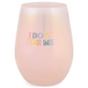  I Do It For Me Stemless Wine Glass in Purple | 20 Oz.