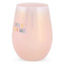  I Do It For Me Stemless Wine Glass in Purple | 20 Oz.