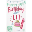 I Hope Your Birthday Is Lit Cute Enamel Pins on Giftable Cards - 20+ Styles Available