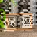  I Just Want All The Dogs Inset Box Sign | Wall Desk Hanging Wood Decor | 5.50" x 3.75"