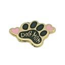 I Just Want To Be A Stay At Home Dog Mom Enamel Pin on Gift Card
