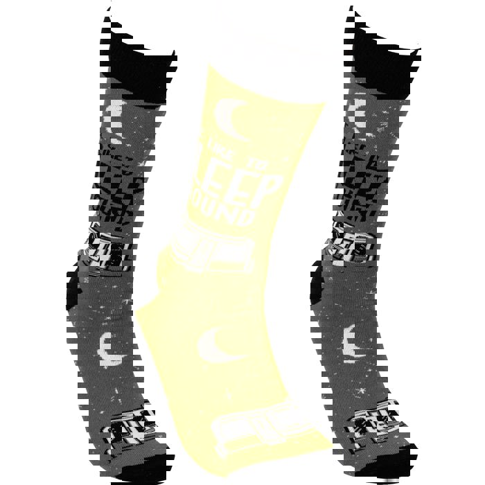 I Like To Sleep Around Socks | Camper RV Motif | Unisex