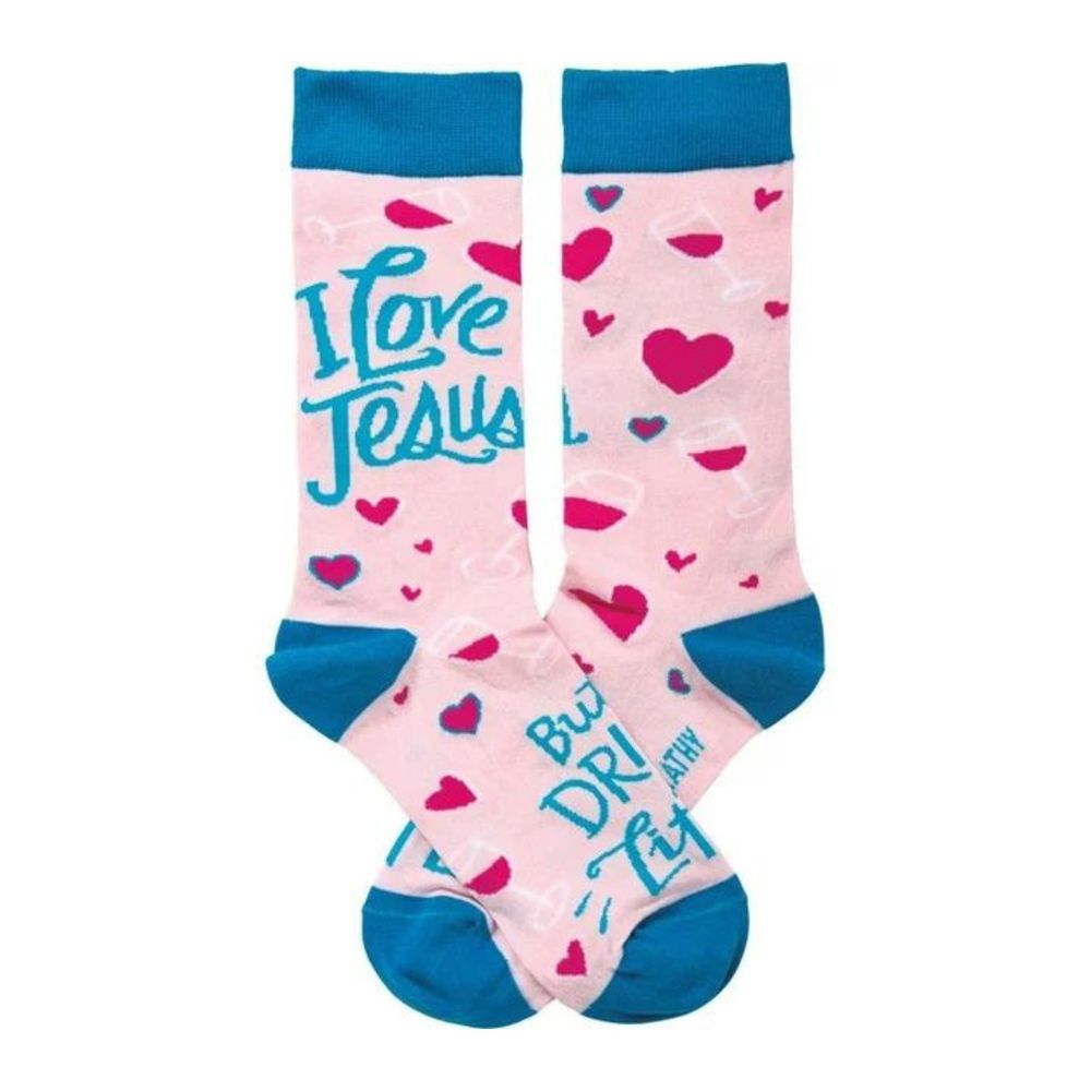 Funny Sayings Socks - Cozy Giftable Women's Crew Socks