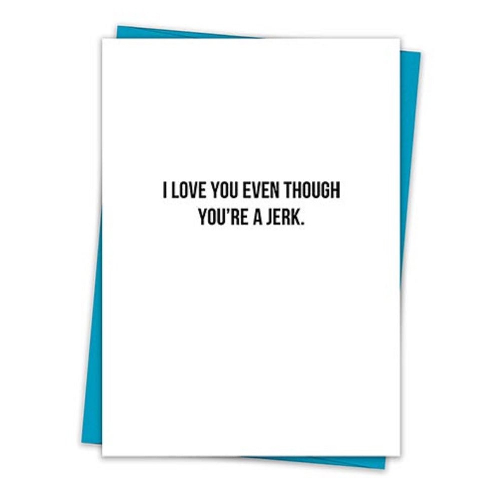 6 Pack Greeting Cards Cute and Funny Sayings Minimalist White Cards with Envelopes Blank Inside