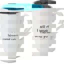  I Will Never Unfriend You Ceramic Coffee Mug | Tea Cup Drinkware | 16 oz.