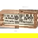 If I Was A Bird I Know Who I'd Shit On | 6" x 2.75" Cute and Funny Graphic Wooden Box Signs with Sayings for Gallery Walls