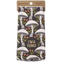  I'm A Fungi Kitchen Towel | Mushroom Pattern Cotton Hand Tea Dish Cloth | 16" x 26"