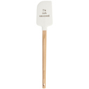  I'm Not Amoosed Double-Sided Silicone Spatula | Vintage Art Moose Wooden Handle Turner Flipper