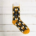  I'm Not Needy I'm Wanty Socks | Floral Pattern Design
