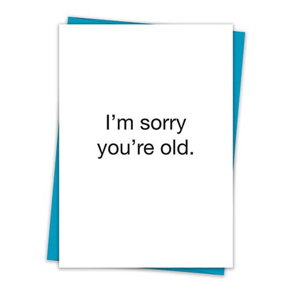 6 Pack Greeting Cards Cute and Funny Sayings Minimalist White Cards with Envelopes Blank Inside