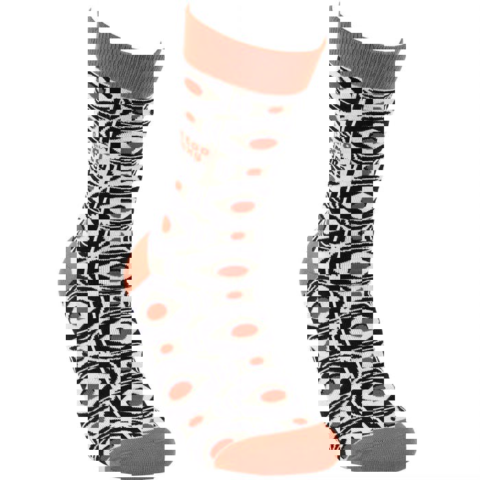 I'm Too Sexy For My Socks Retro Inspired Socks - Unisex Thick Crew Socks Art Deco Motif