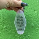  I’m a Boomer But Not the Fox News Kind Motel Style Keychain in Translucent Pink
