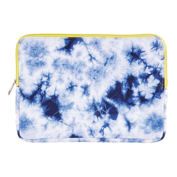 Indigo Tie Dye Laptop Case 13