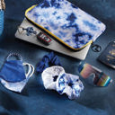  Indigo Tie Dye Laptop Case - 13" | 80s Retro Zippered Laptop Bag