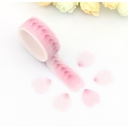 Individual Flower Petal Blossom Pink Ticket Stub Washi Tape | Gift Wrapping and Craft Tape