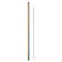  Stainless Steel Straw And Brush Set in Bag | Eco-Friendly and Reusable 