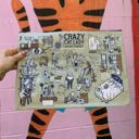  Jumbo Pouch Crazy Cat Lady Apartment Recycled Material Jumbo Zipper Folder | 14.25" x 10"