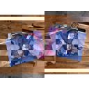  Jumbo Pouch Keep On Dreaming Watercolor Design Colorful Recycled Material Jumbo Zipper Folder | 14.25" x 10"