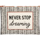  Jumbo Pouch Never Stop Dreaming Zipper Folder | 14.25" x 10"