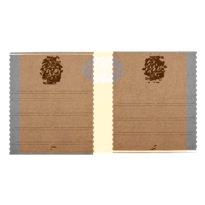 Kraft Lined Classic Recipe Cards | Retro Recipe Cards to Keep Or Share Recipes