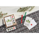  Merry Everything Happy Always Greeting Card with Envelopes and Sticker Seals | Blank Inside Holiday Cards Set of 12