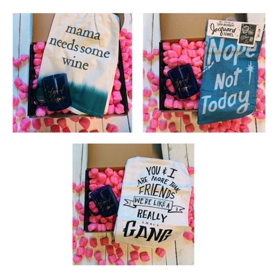 Lady of Leisure Gift Box with Compostable Pink Heart Packing Peanuts