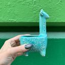  Lake Blue Giraffe Planter | Small Ceramic Succulents Pot | 6" Tall