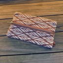  Leaf Design Zipper Pouch Pure Cotton Pencil Case or Makeup Bag | 5" x 8"