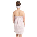  Leopard Spa Wrap and Headband Set | Giftable Bath Body Towel Shower Essentials
