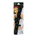 Leopard/Black Wide Braided Rope Stretch Workout Headband Packs and Singles