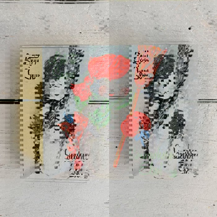 Cute and Funny Graphic Wooden Box Signs with Sayings for Gallery Walls