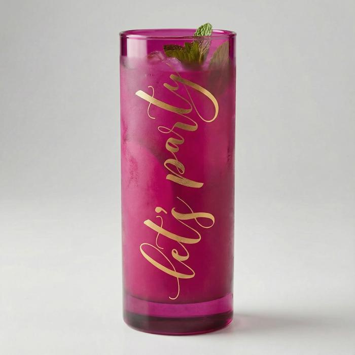 Collins Cocktails Glass | Liquor Glass Barware Gift for Her